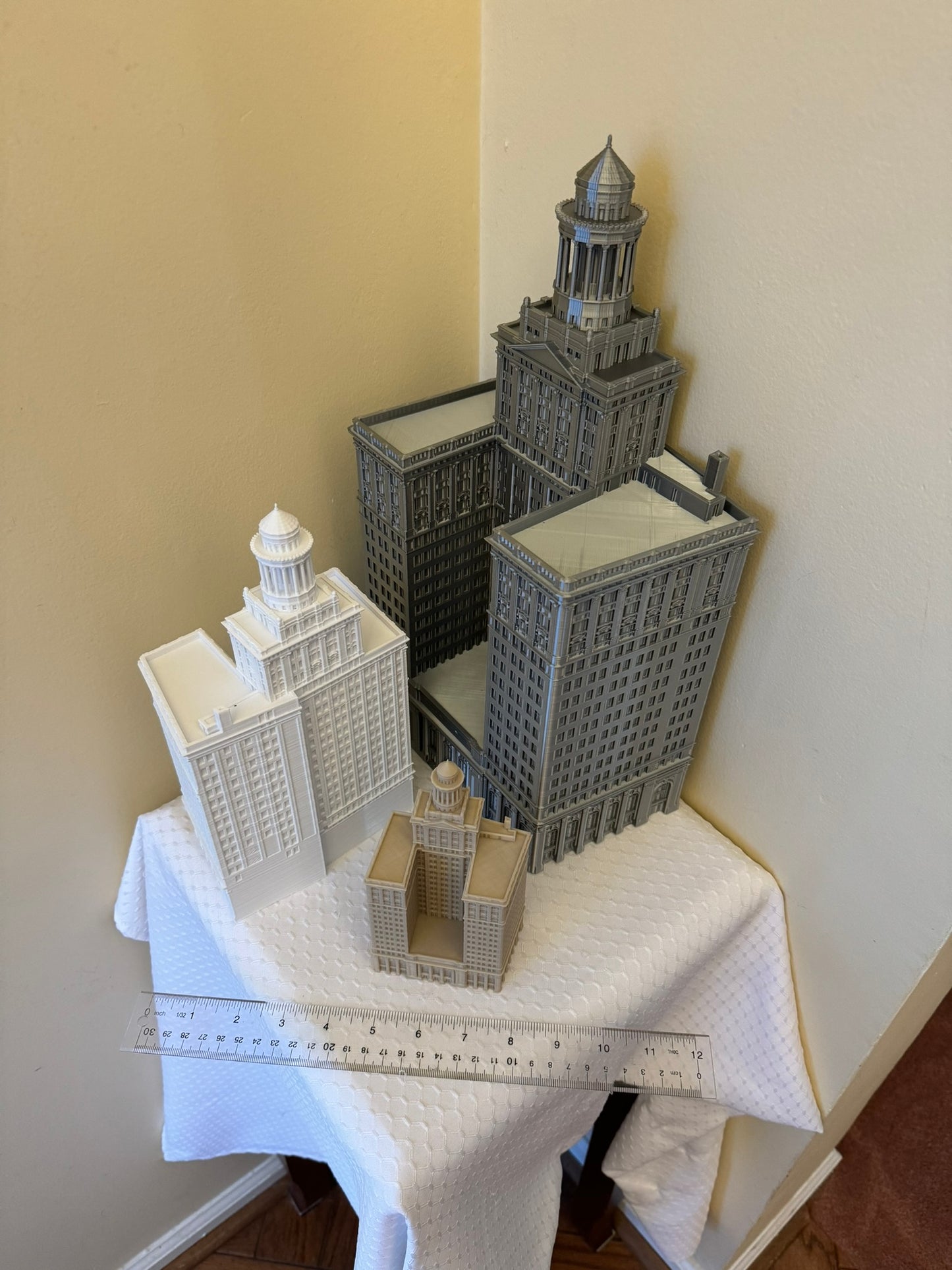 Hibernia Bank Building Model- 3D Printed