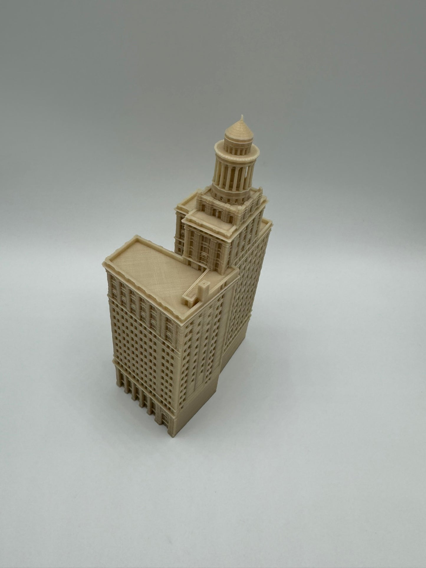 Hibernia Bank Building Model- 3D Printed