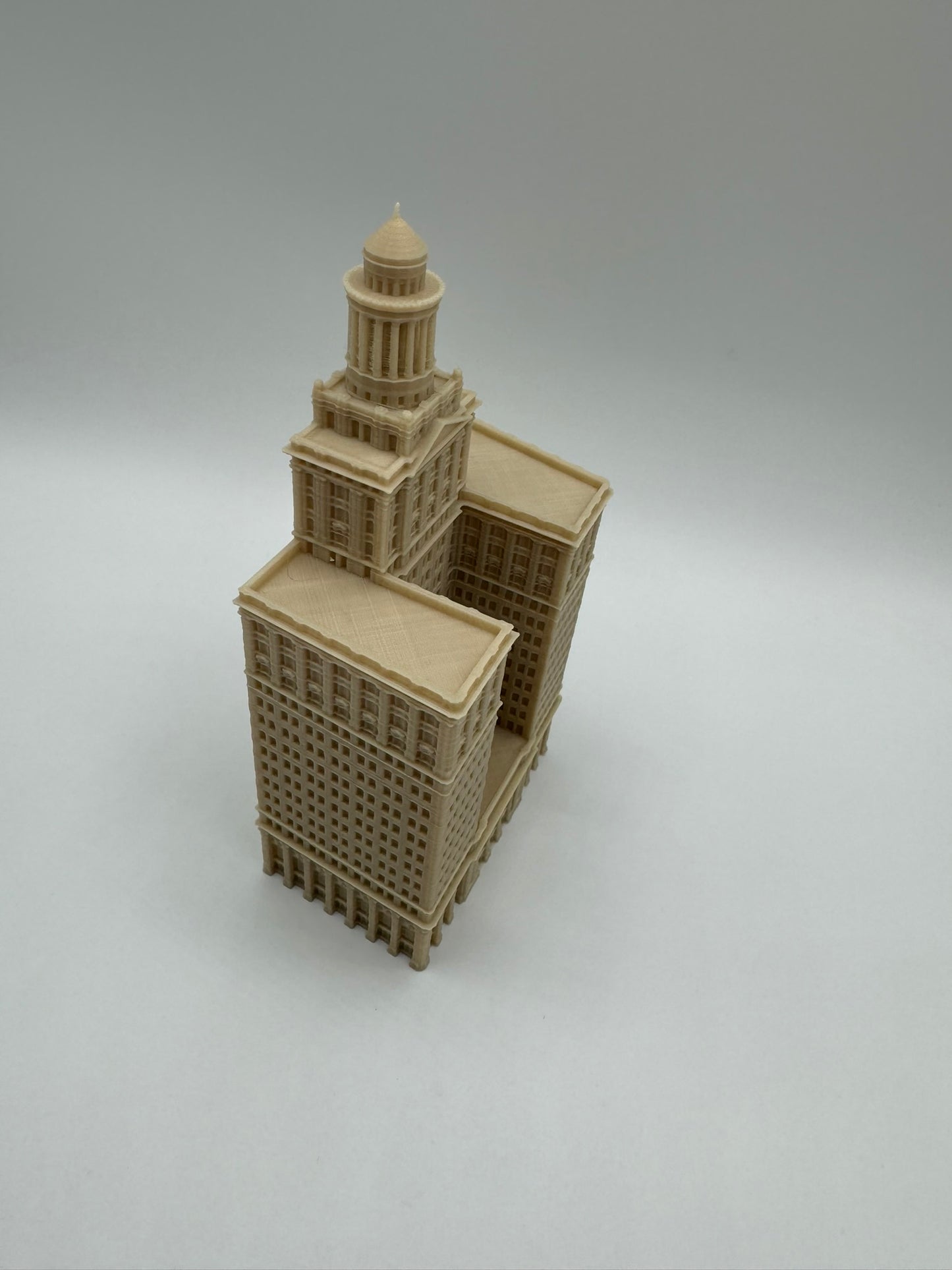 Hibernia Bank Building Model- 3D Printed