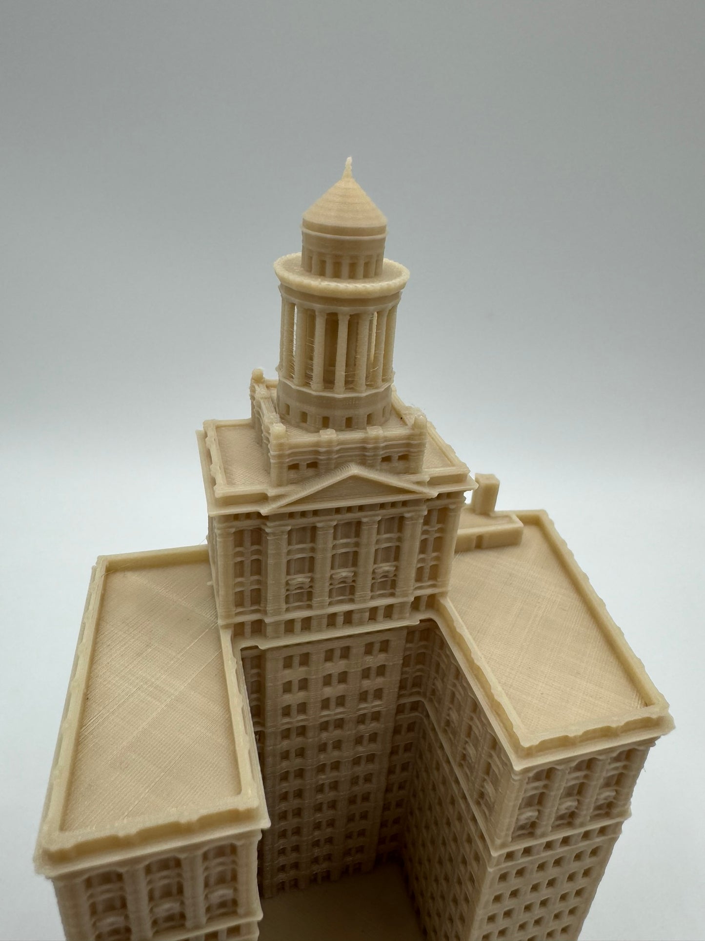 Hibernia Bank Building Model- 3D Printed