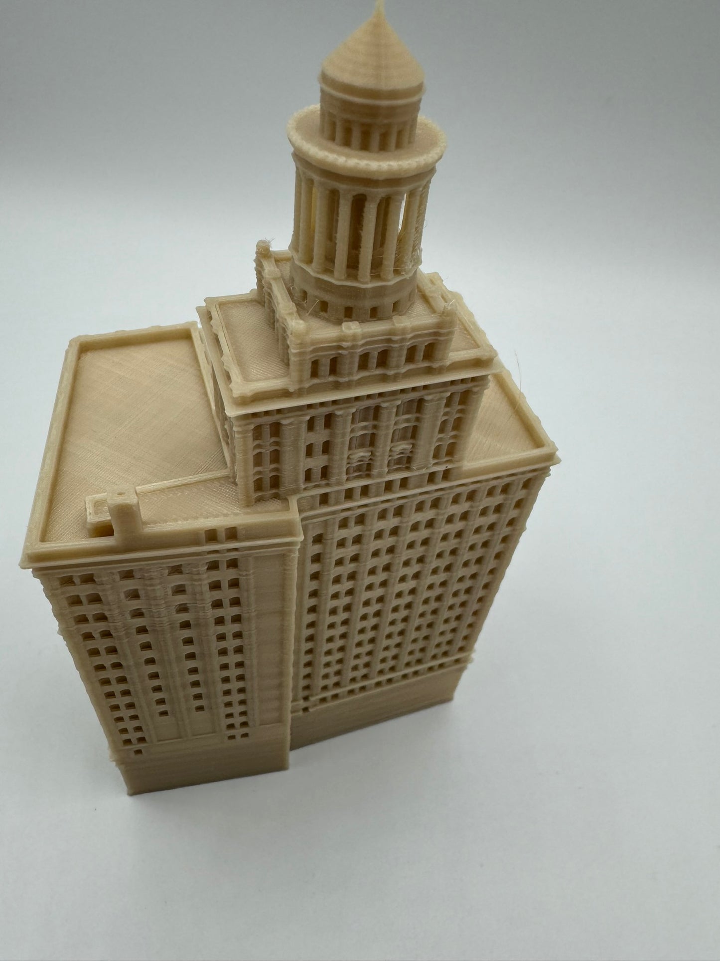 Hibernia Bank Building Model- 3D Printed