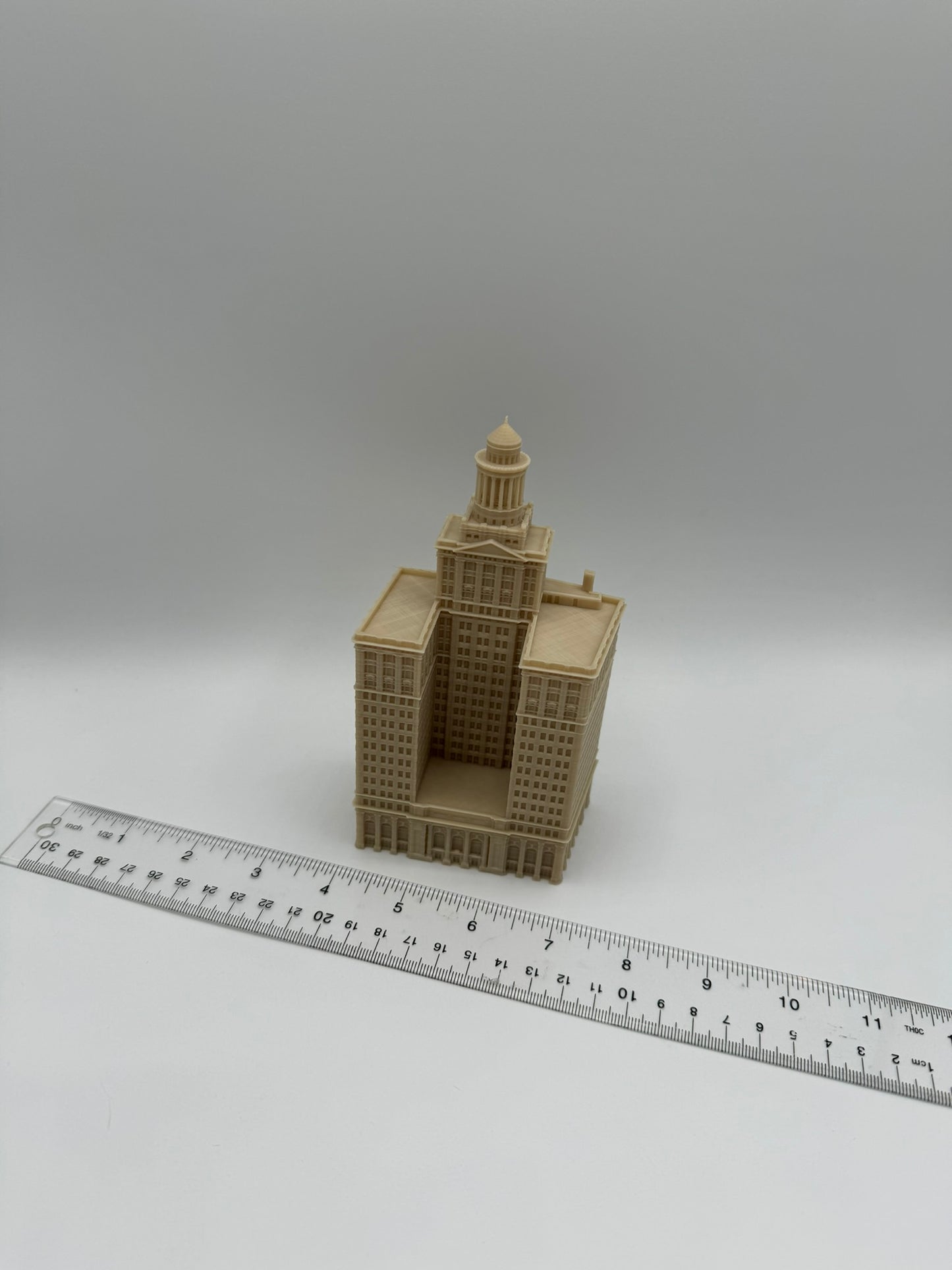 Hibernia Bank Building Model- 3D Printed