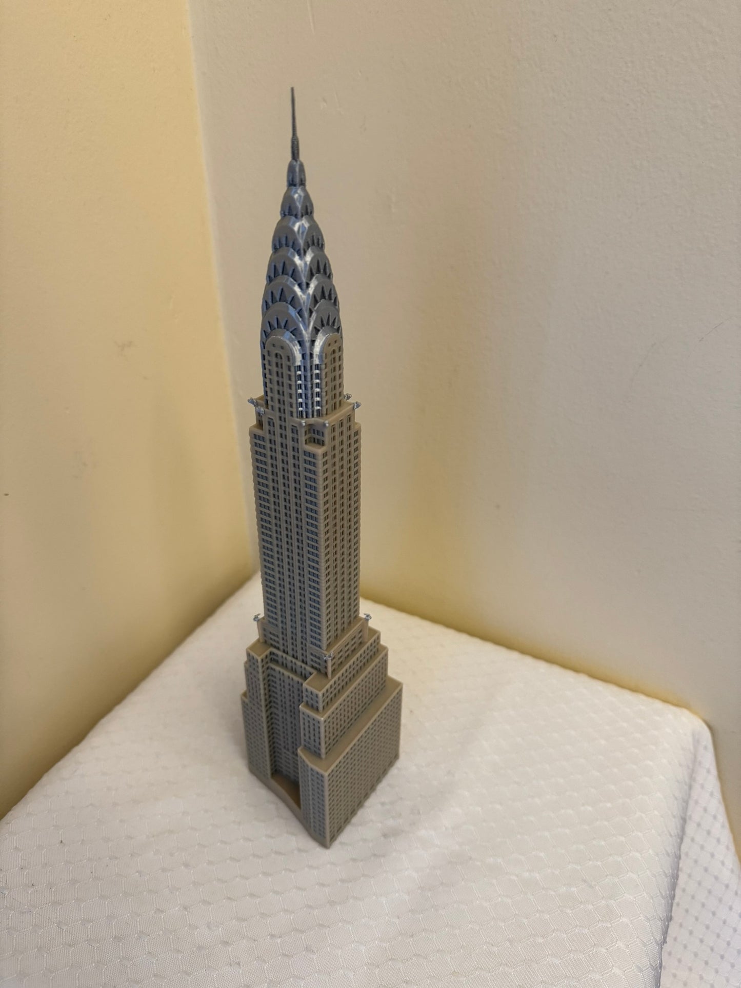 Chrysler Building Model- 3D Printed Full Color