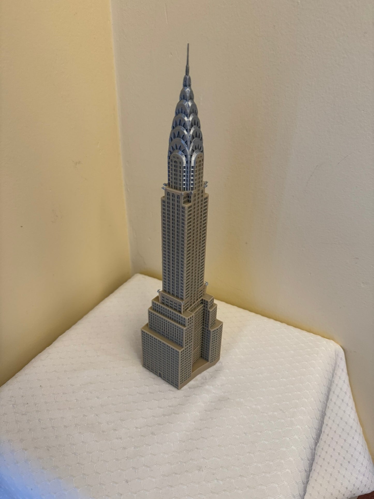 Chrysler Building Model- 3D Printed Full Color