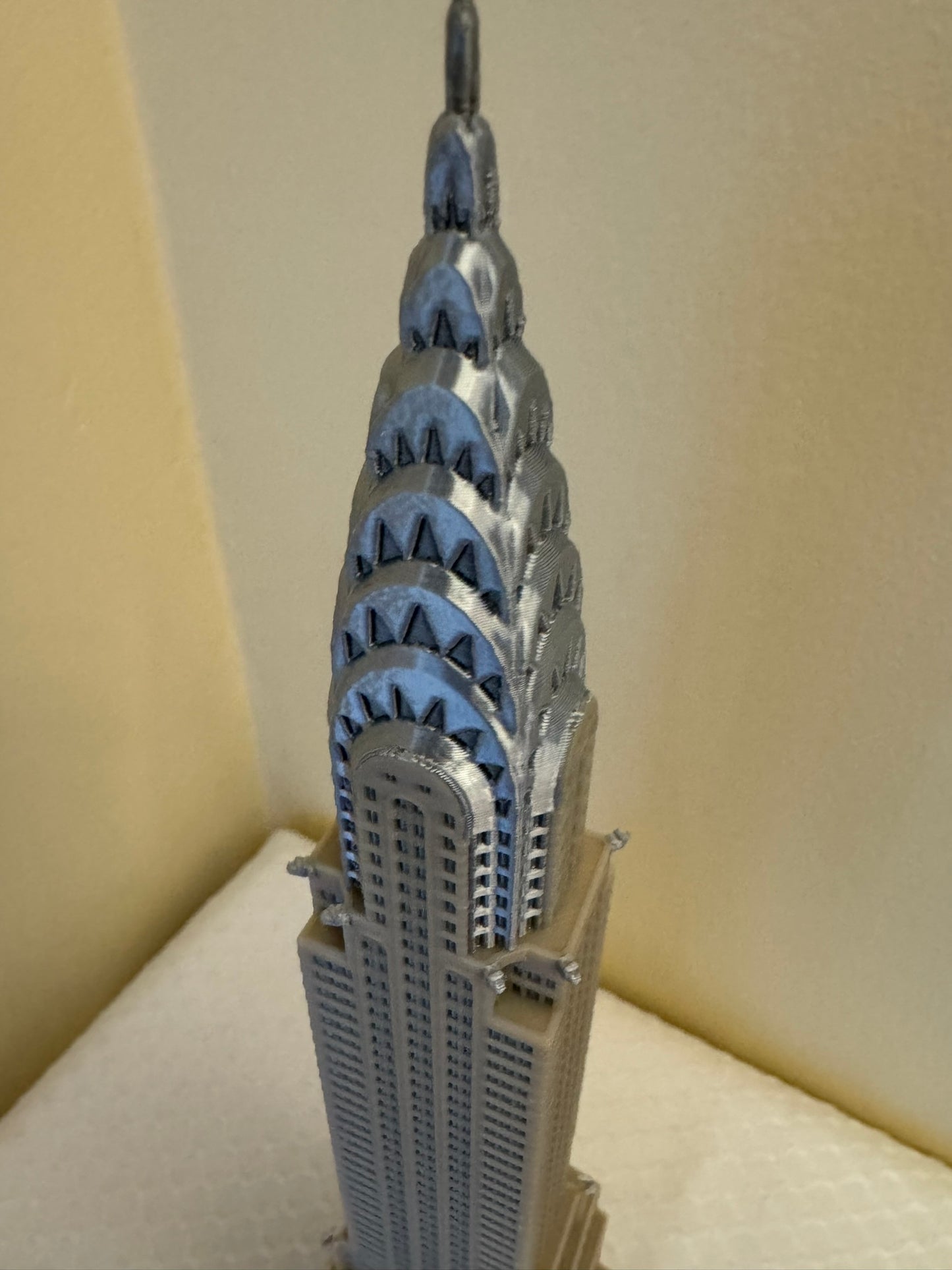 Chrysler Building Model- 3D Printed Full Color