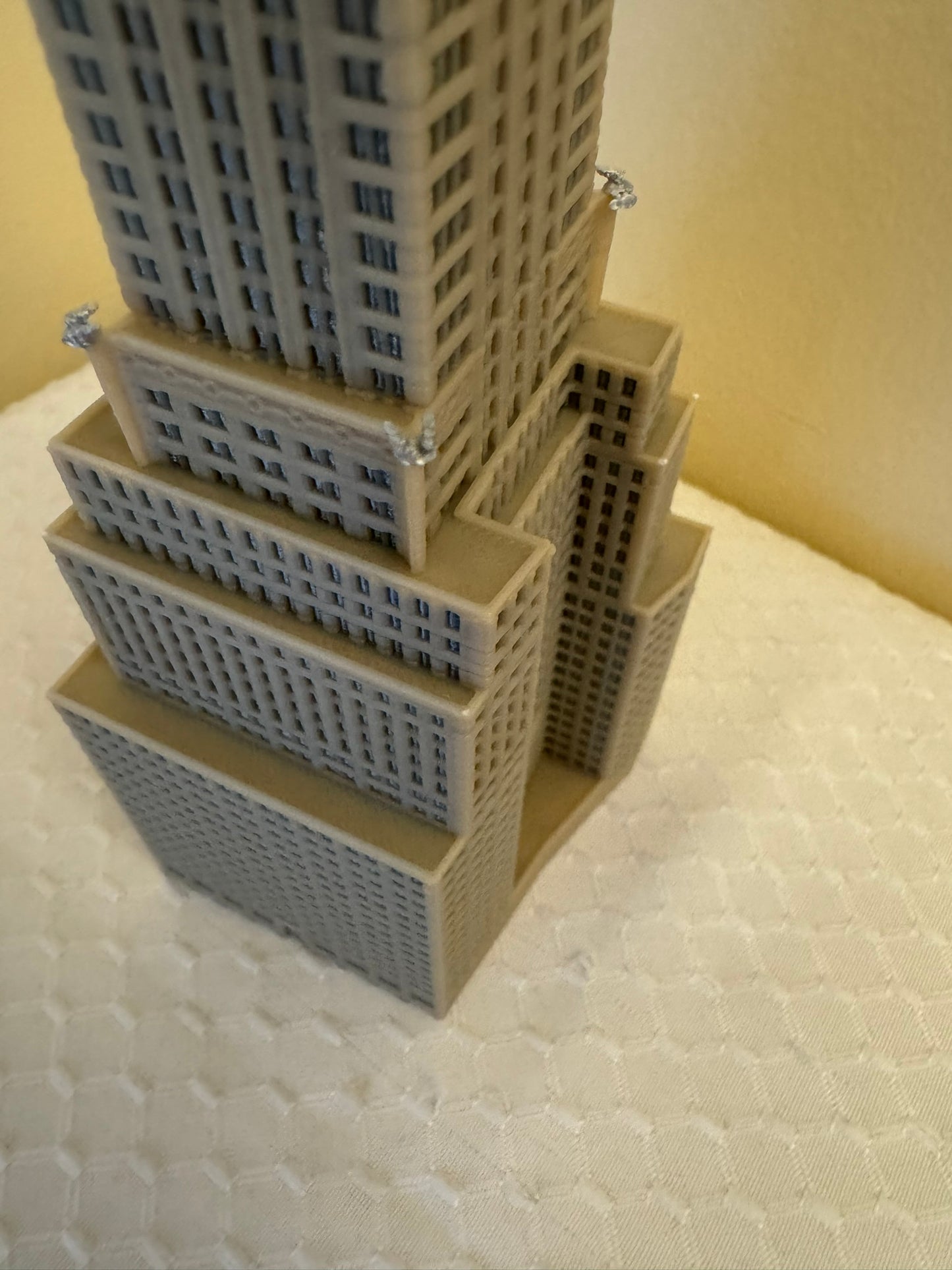Chrysler Building Model- 3D Printed Full Color