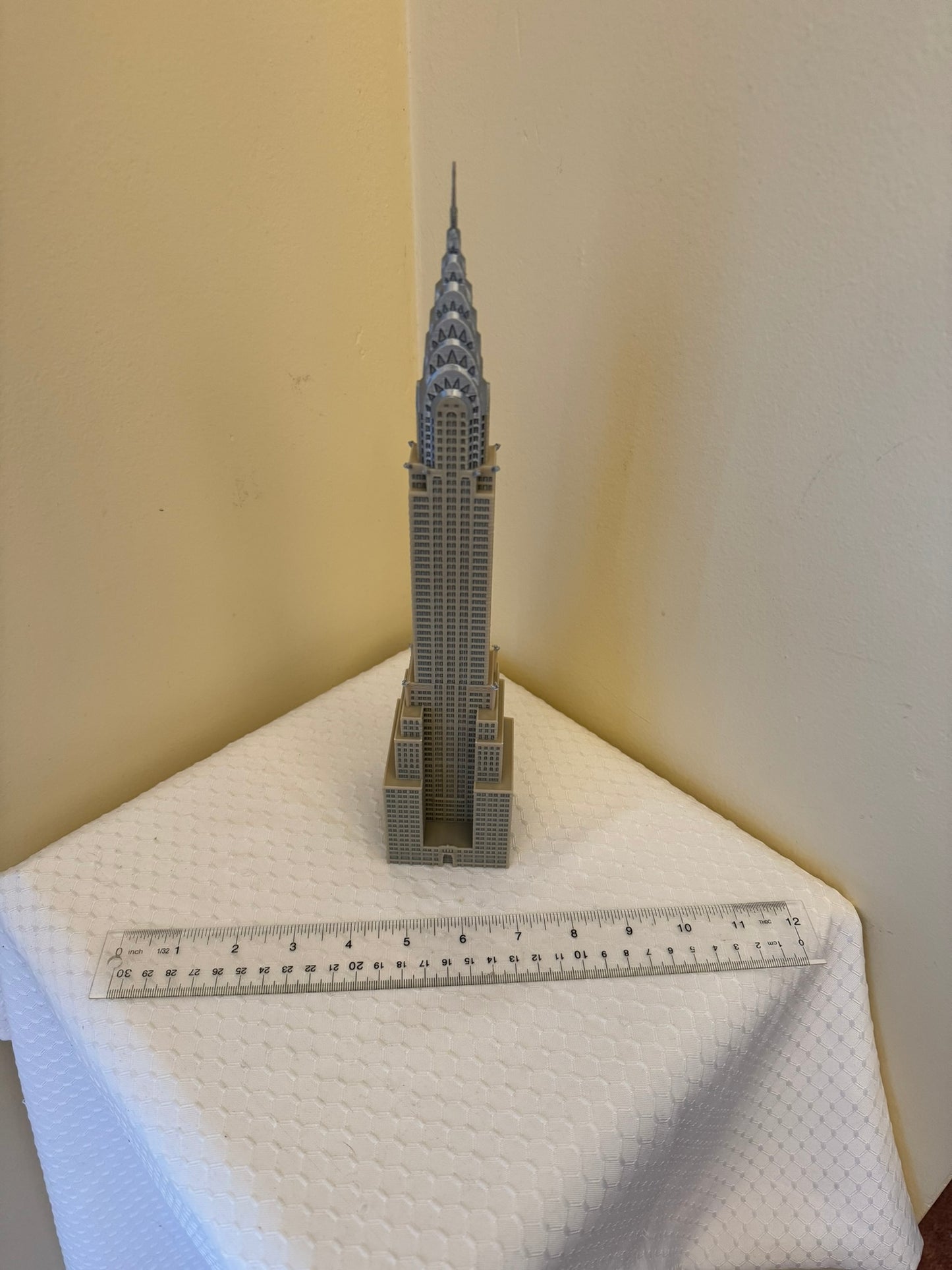 Chrysler Building Model- 3D Printed Full Color