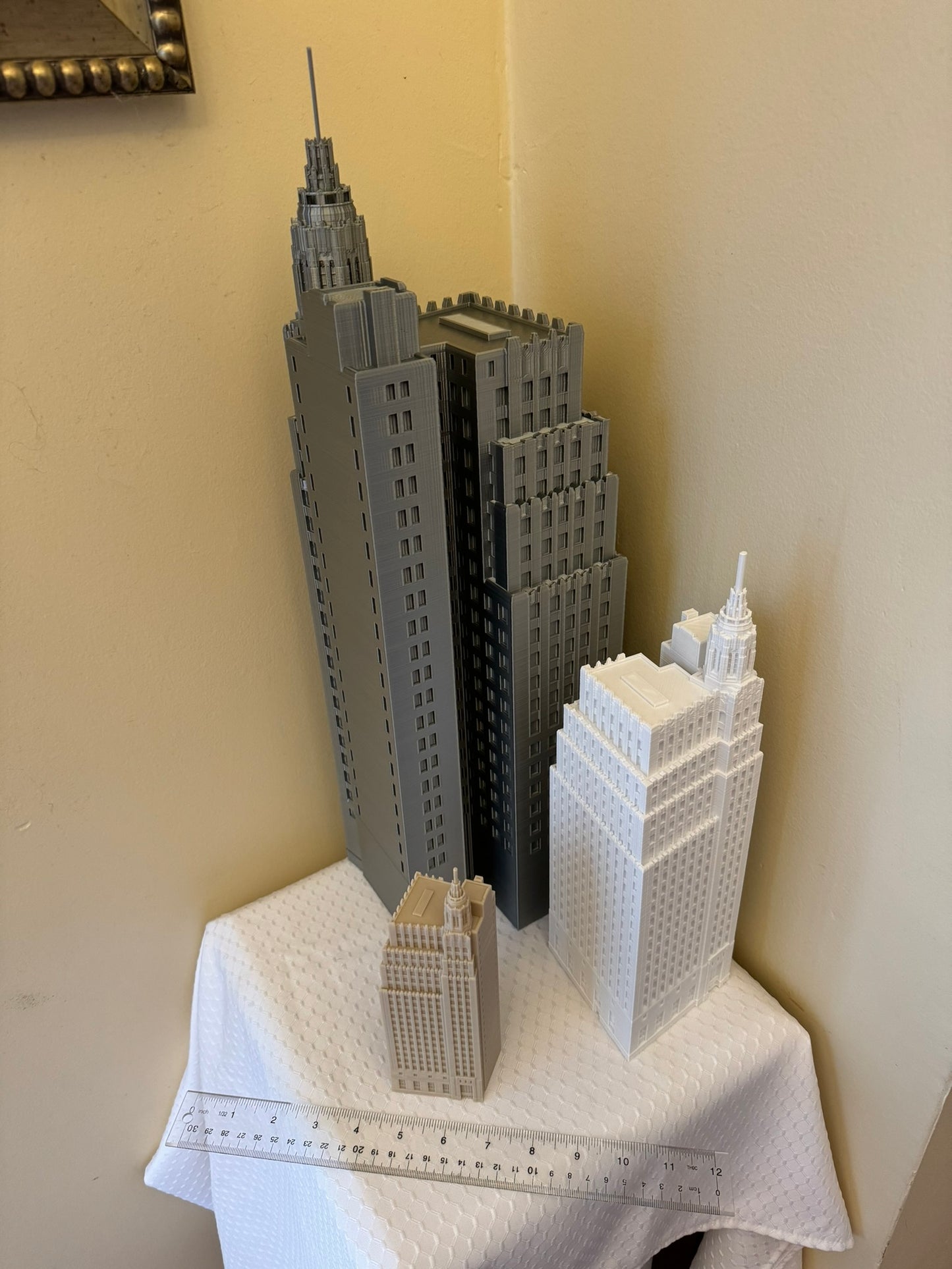 National American Bank Building Model- 3D Printed