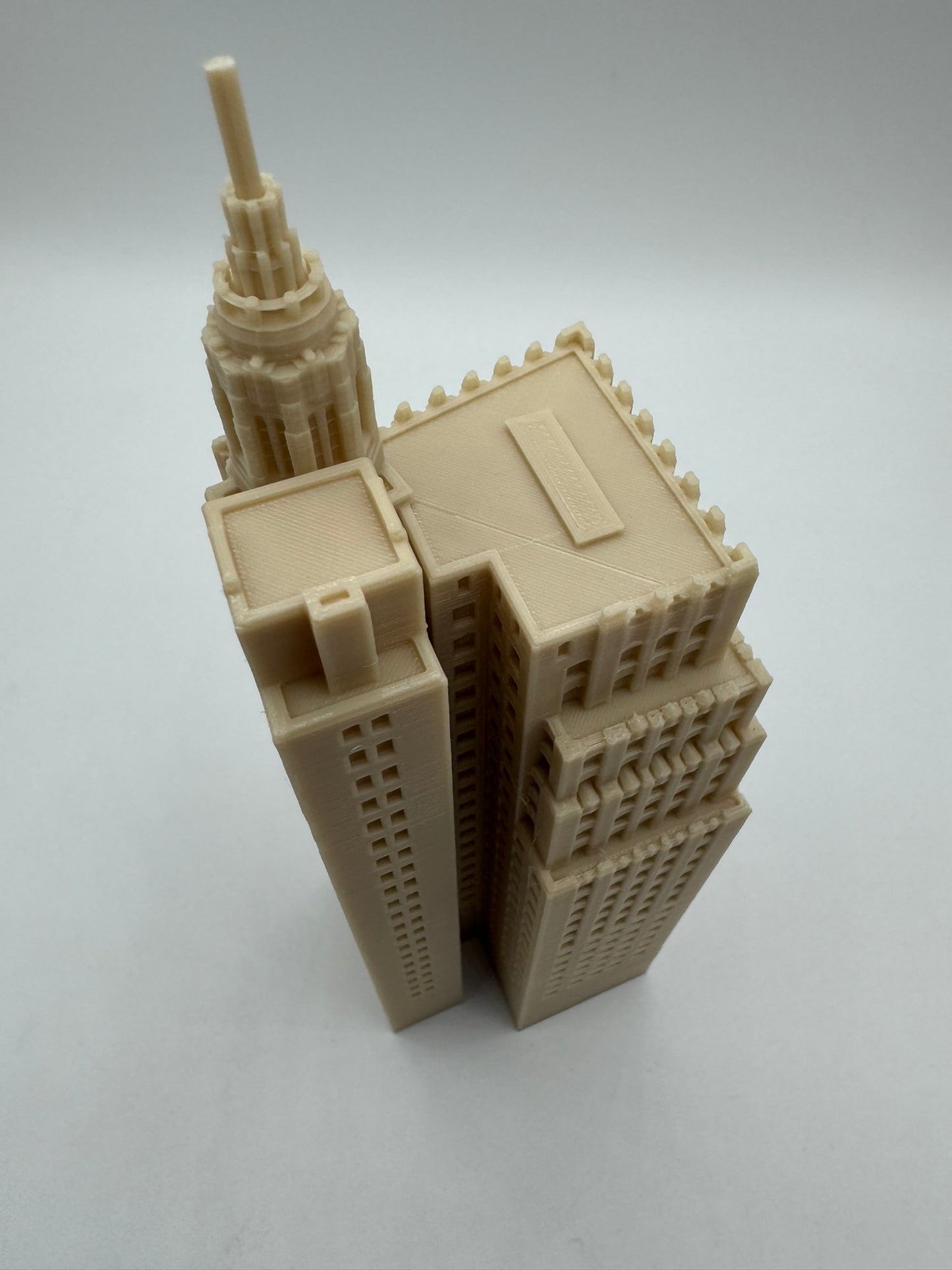 National American Bank Building Model- 3D Printed