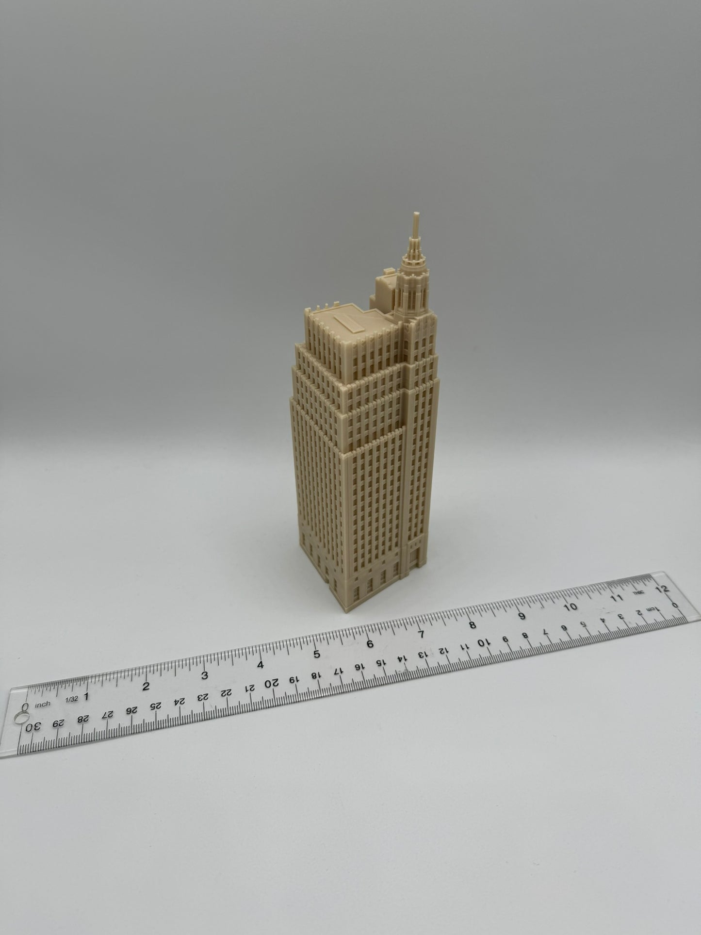 National American Bank Building Model- 3D Printed