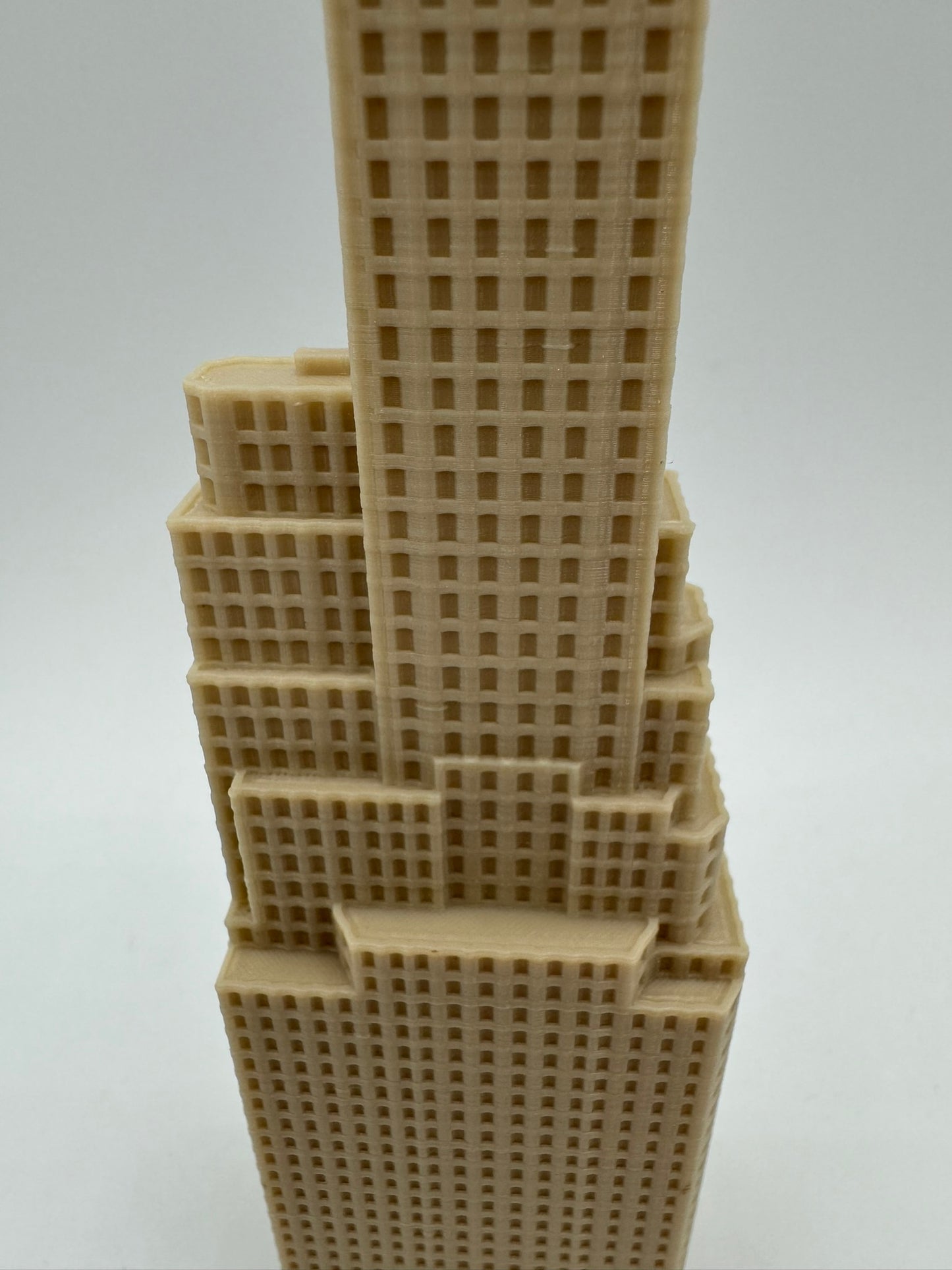 One Wall Street Model- 3D Printed
