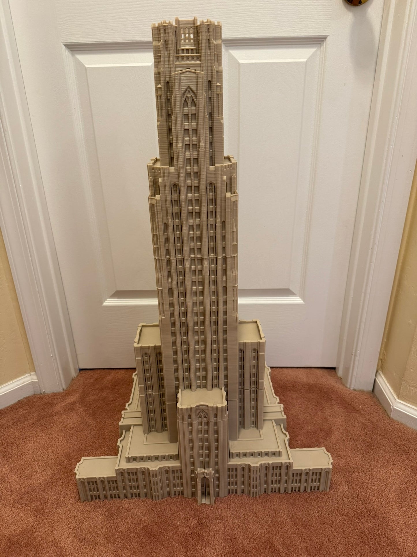 Extra Large Cathedral of Learning Model- 3D Printed