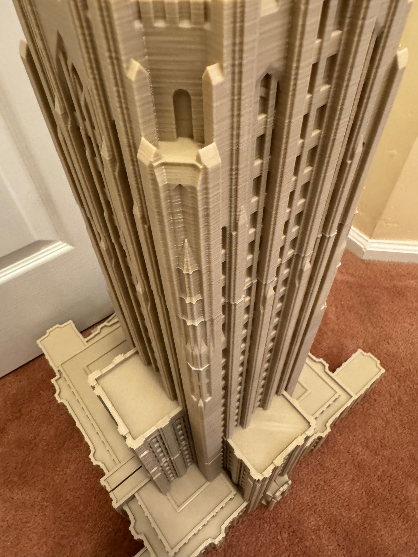 Extra Large Cathedral of Learning Model- 3D Printed