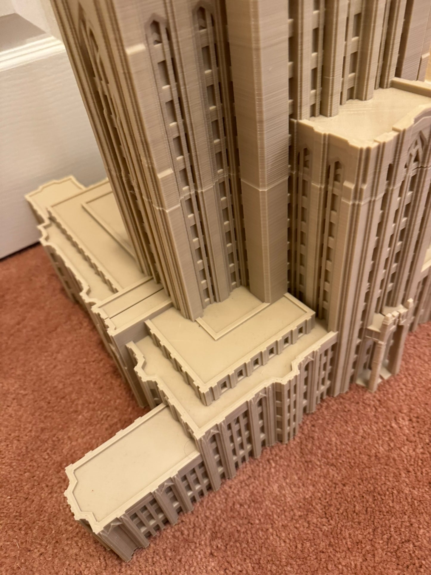 Extra Large Cathedral of Learning Model- 3D Printed