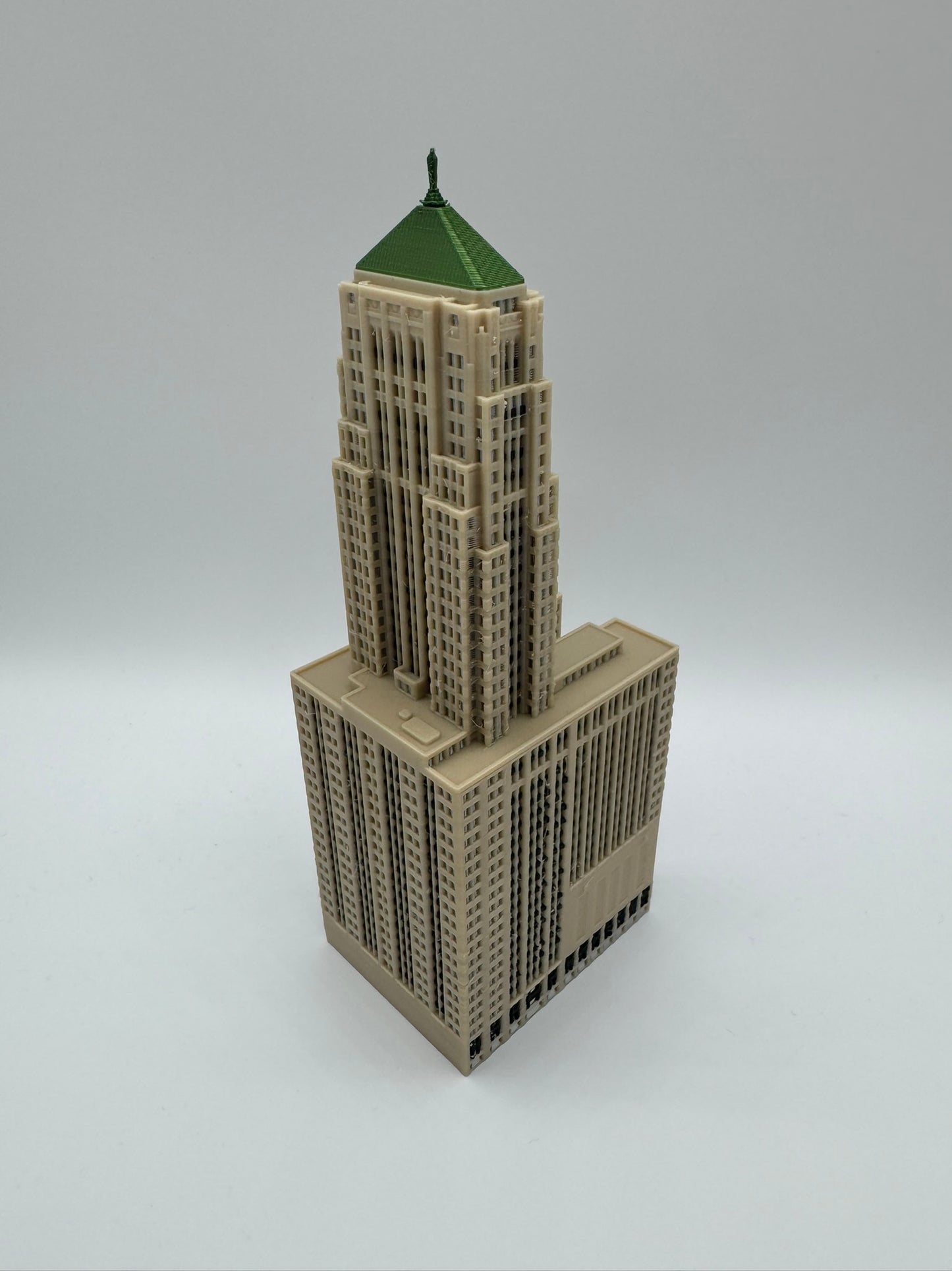 Chicago Board of Trade Building Model- 3D Printed Full Color