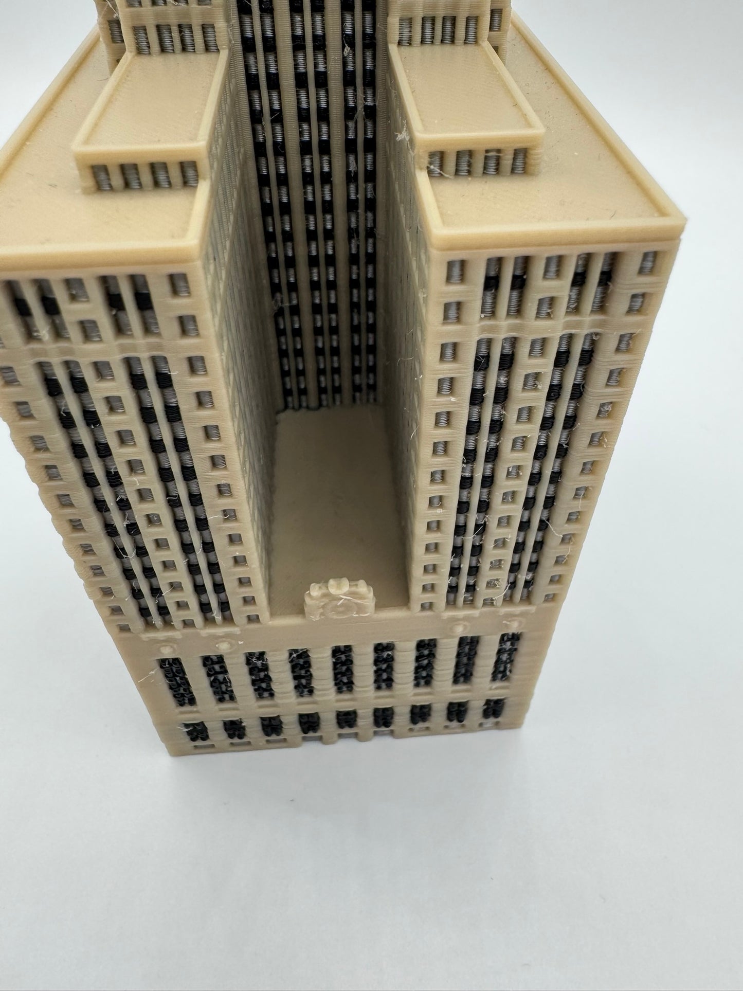 Chicago Board of Trade Building Model- 3D Printed Full Color