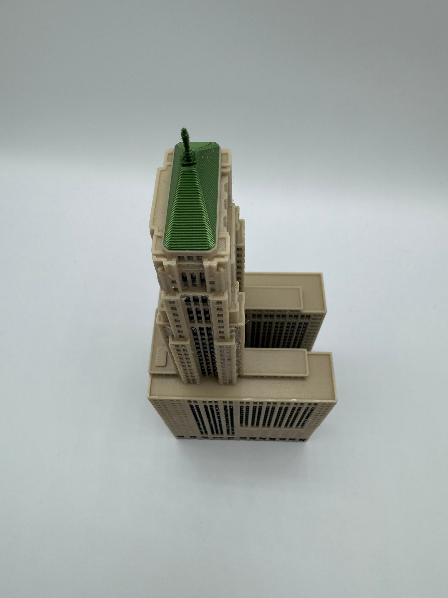 Chicago Board of Trade Building Model- 3D Printed Full Color