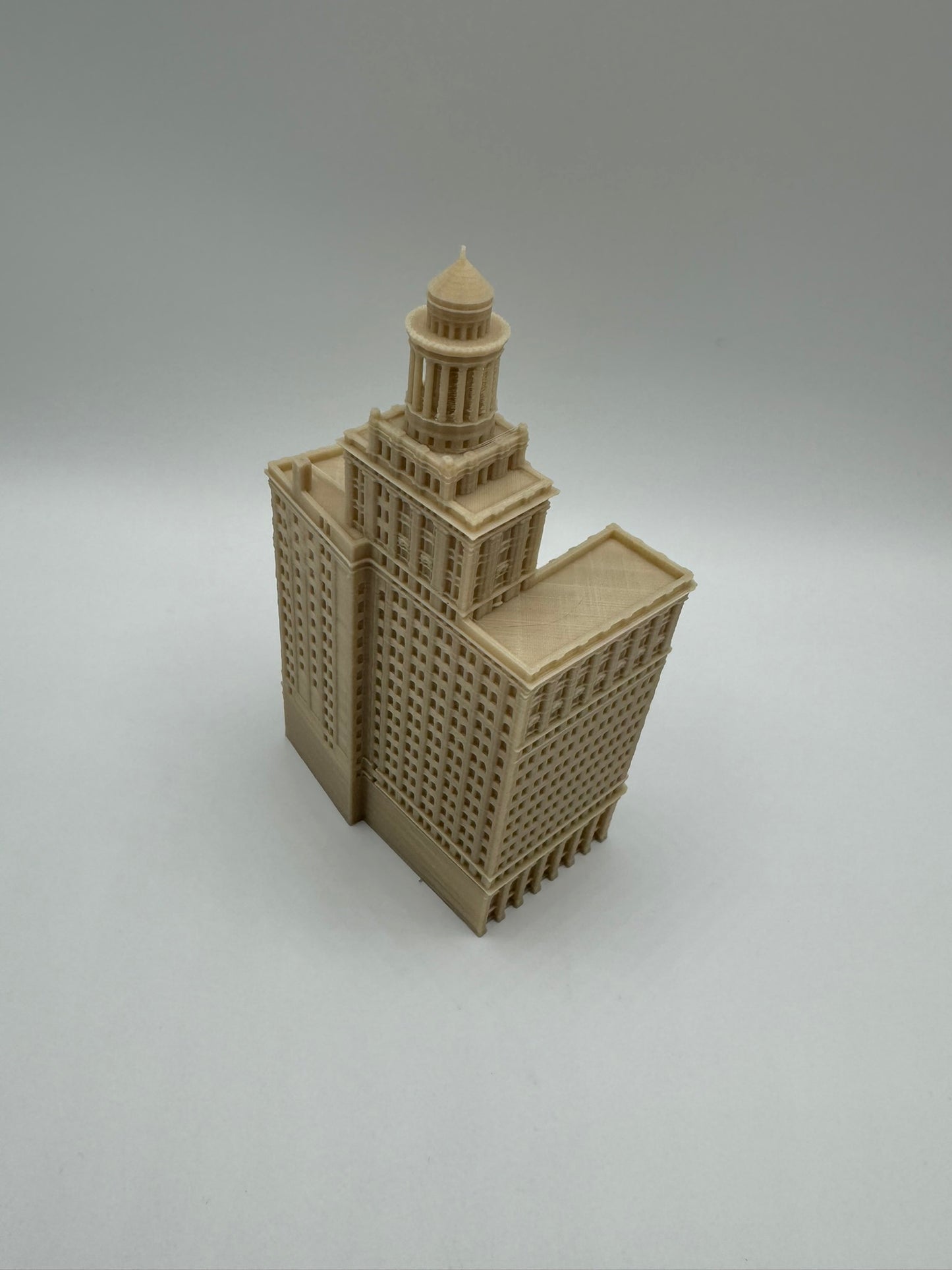 Hibernia Bank Building Model- 3D Printed