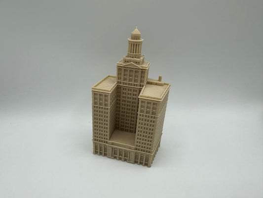 Hibernia Bank Building Model- 3D Printed
