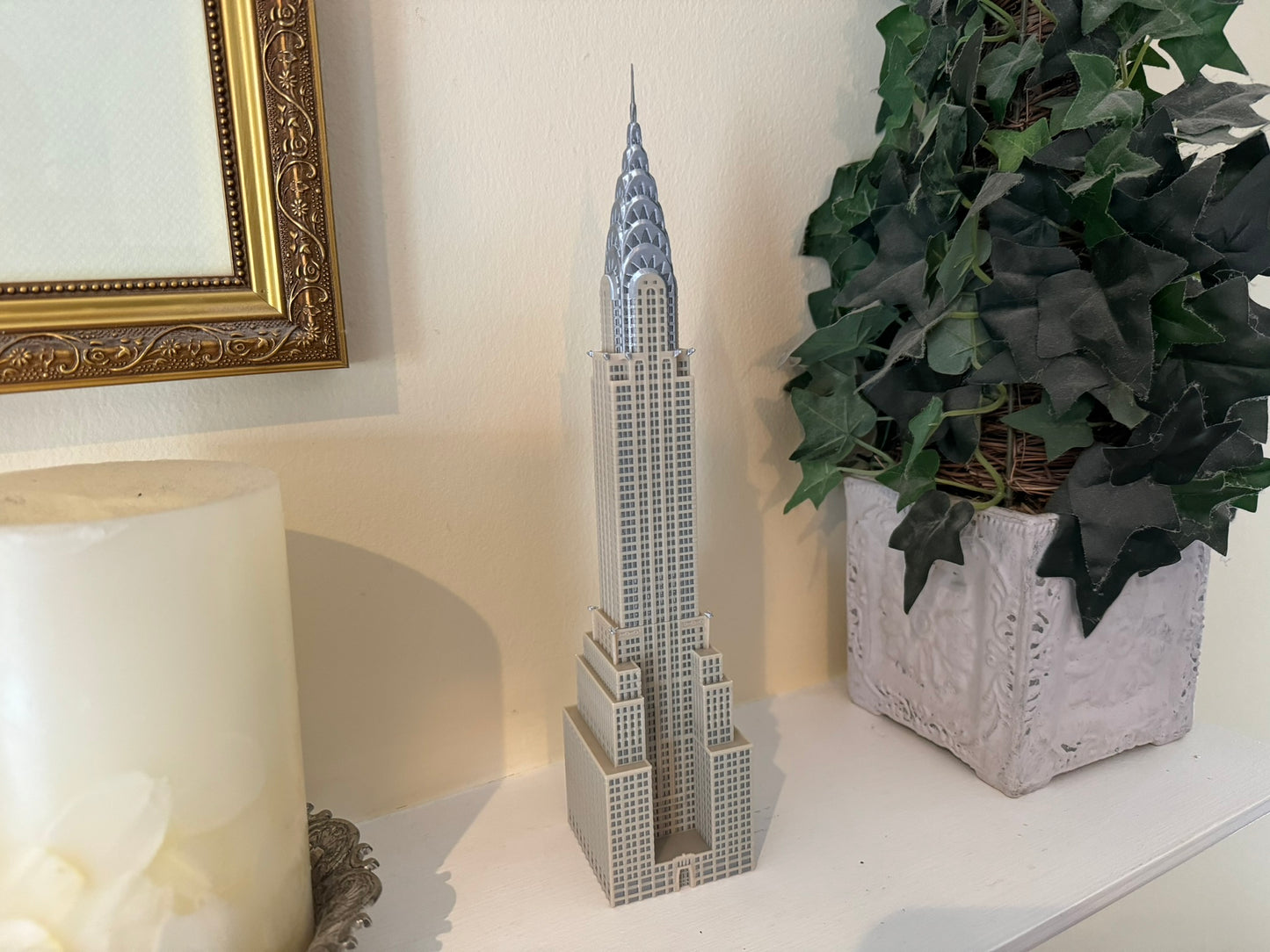 Chrysler Building Model- 3D Printed Full Color