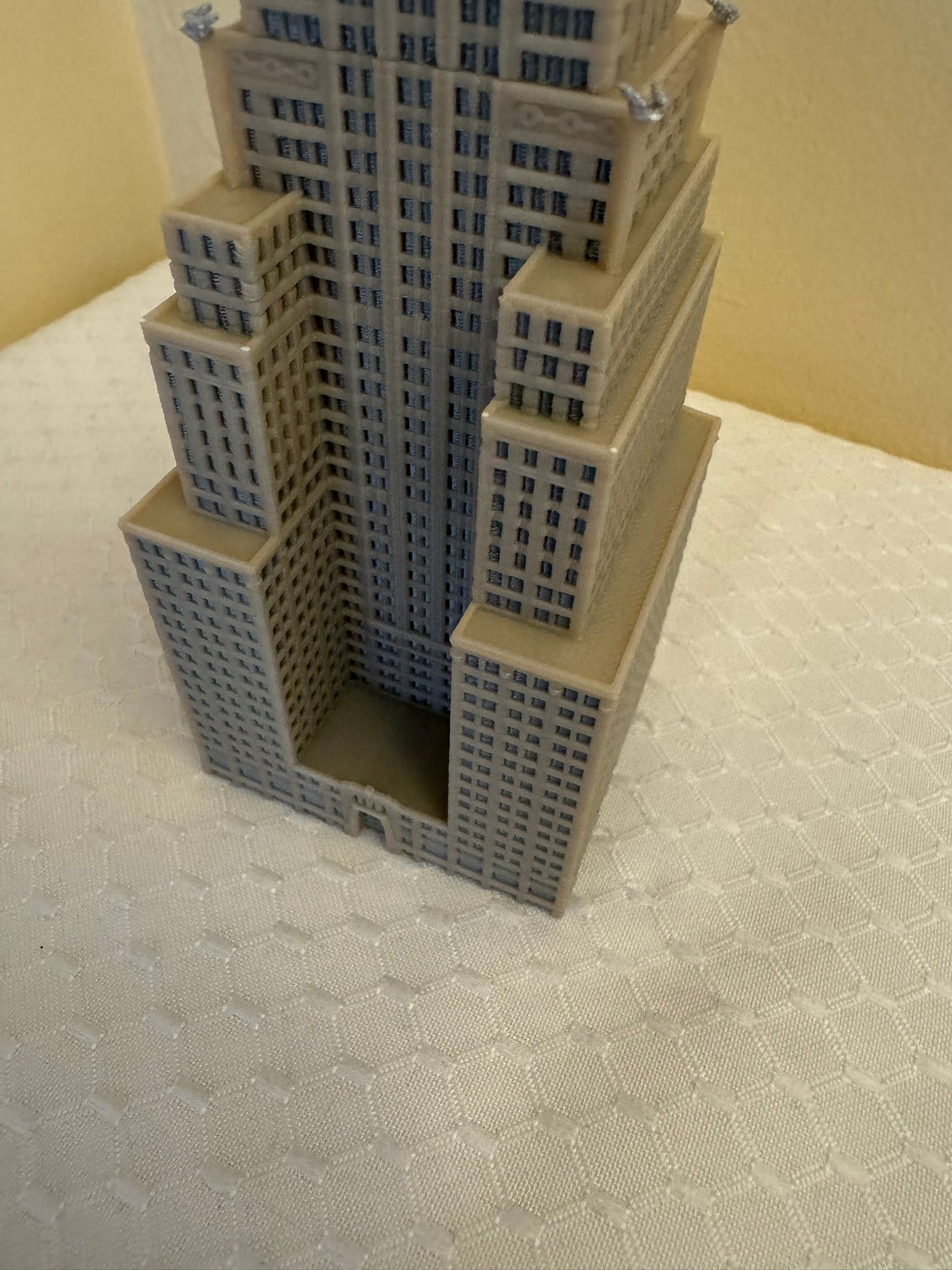 Chrysler Building Model- 3D Printed Full Color