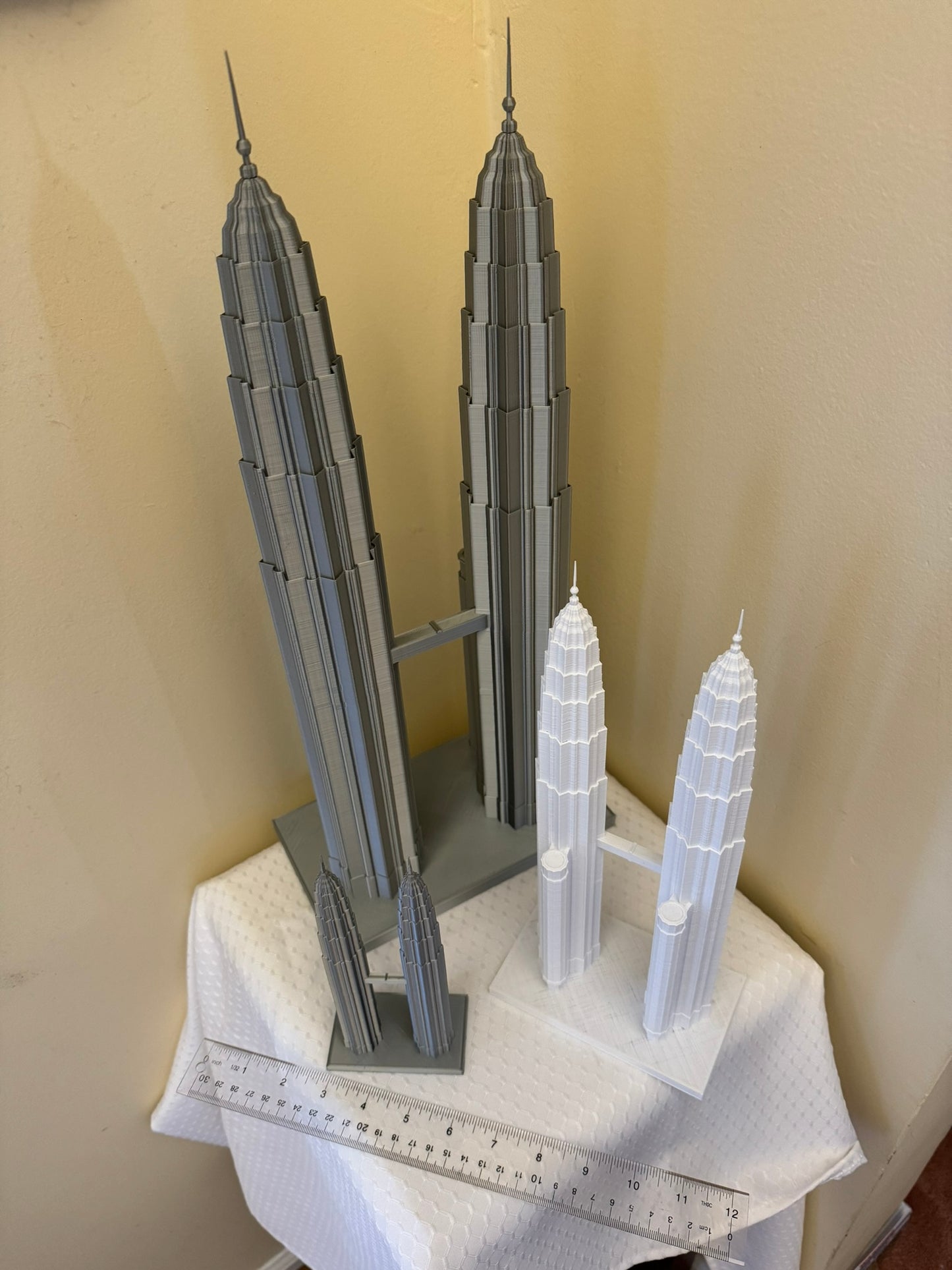 Petronas Towers Model- 3D Printed