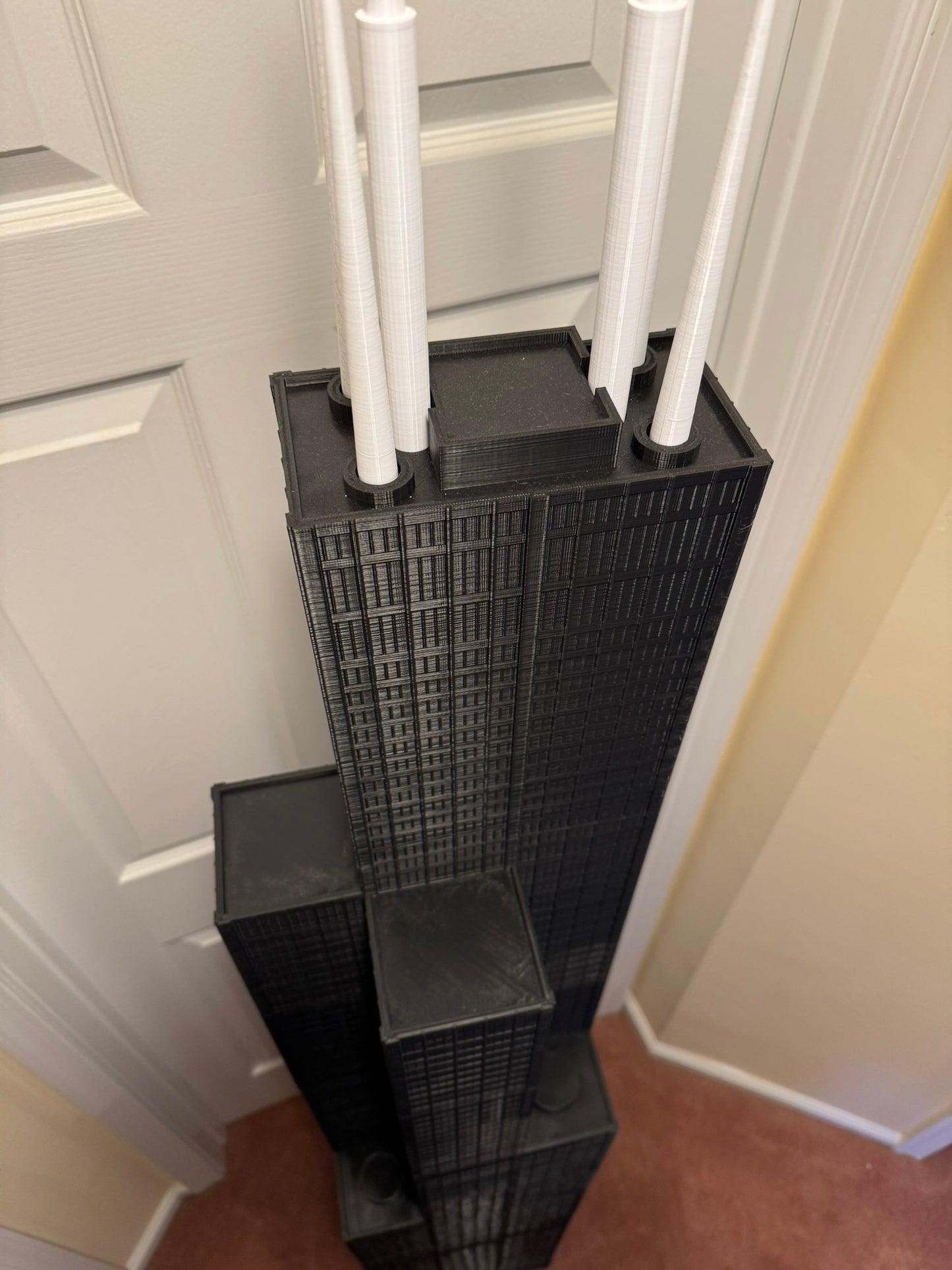 Extra Large Sears Tower Model- 3D Printed