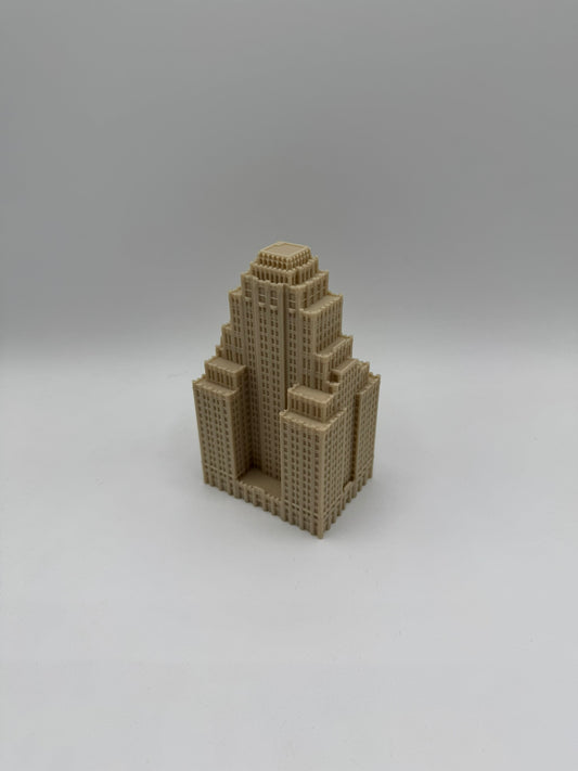 Chase Park Plaza Hotel Model- 3D Printed