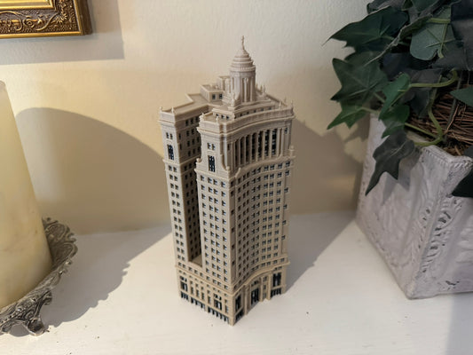 London Guarantee Building Model- 3D Printed Full Color