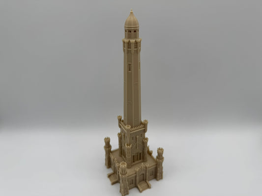 Chicago Water Tower Model- 3D Printed