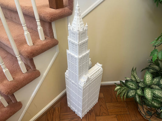 Extra Large Woolworth Building Model- 3D Printed