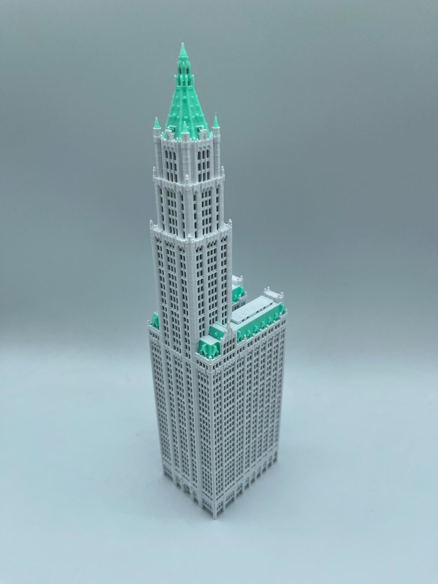 Woolworth Building Model- 3D Printed Full Color