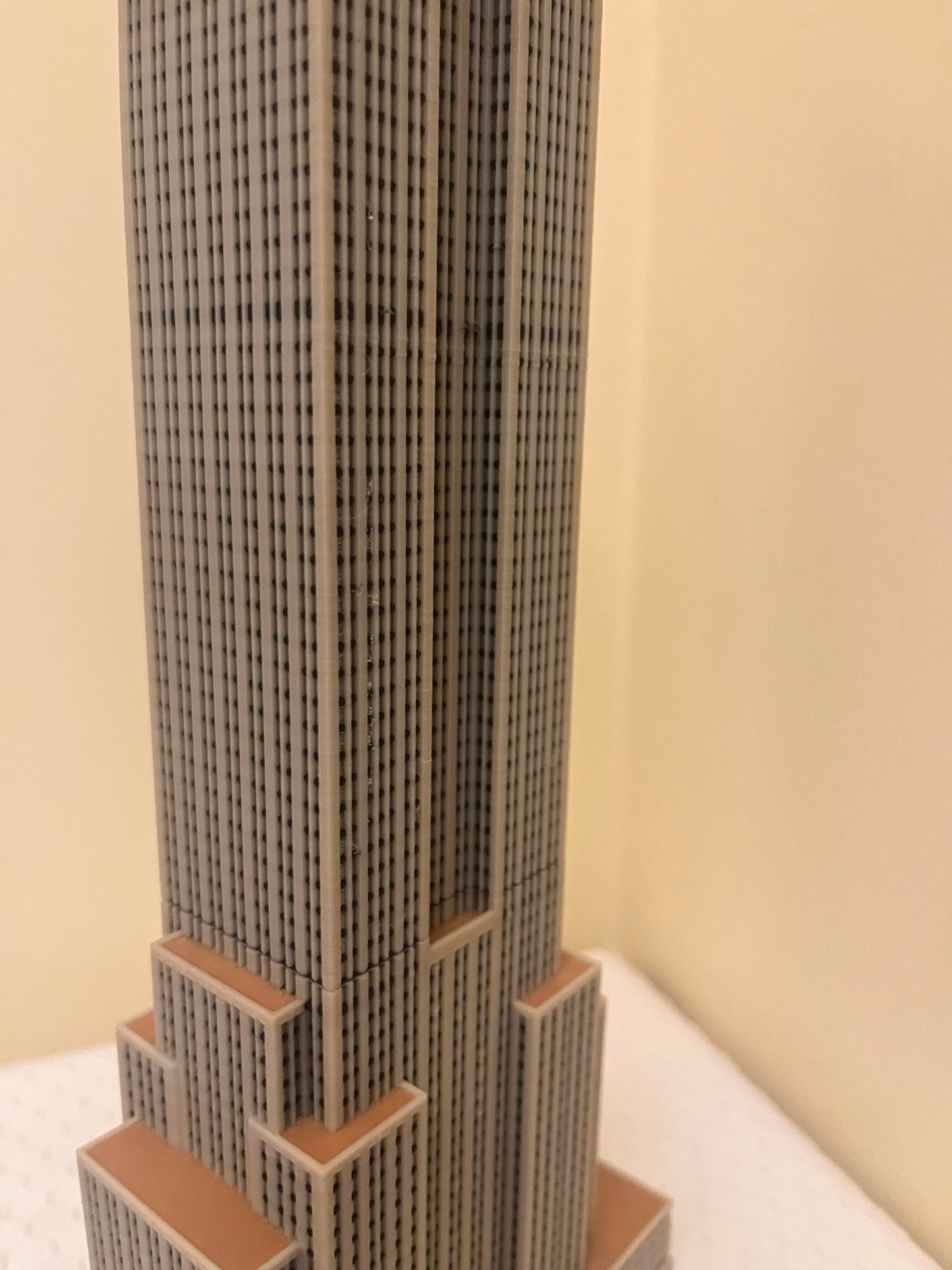 Empire State Building Model- 3D Printed Full Color