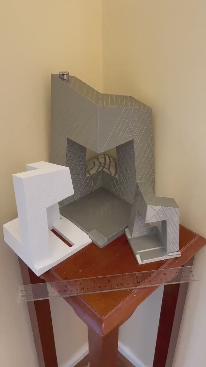 CCTV Headquarters Model- 3D Printed