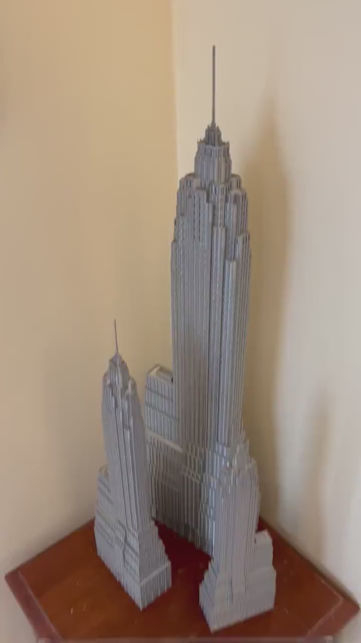 American International Building Model- 3D Printed