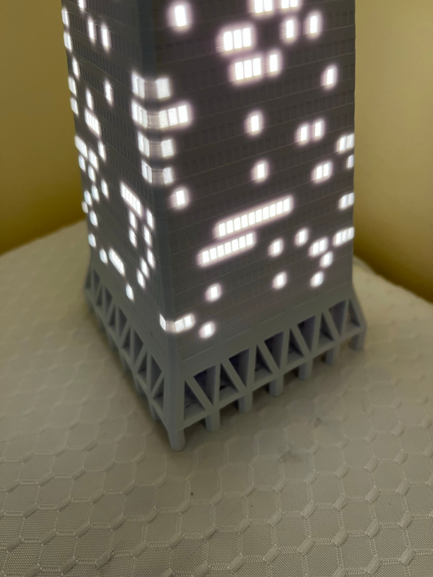 Transamerica Pyramid Light Up Model- 3D Printed