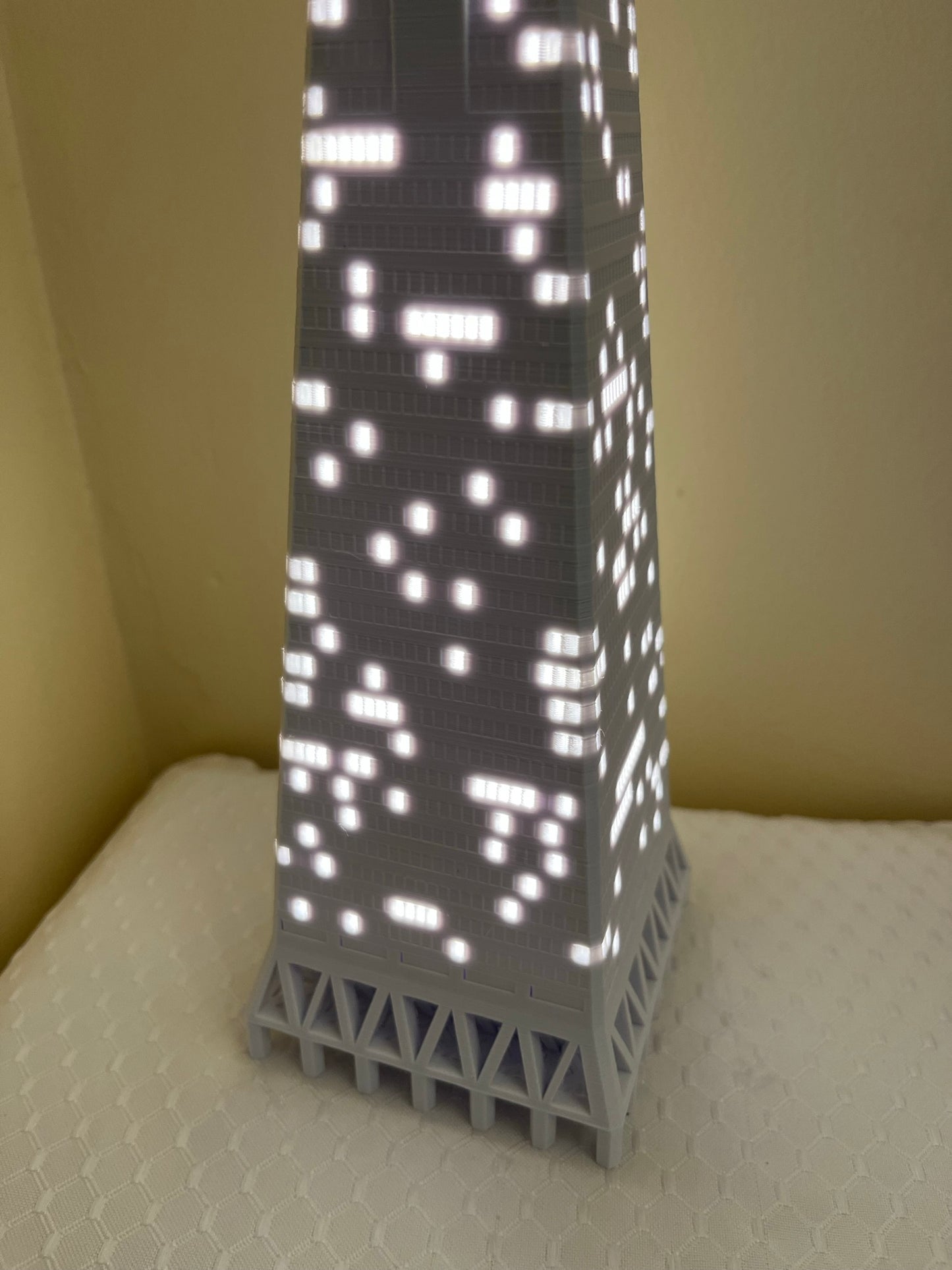 Transamerica Pyramid Light Up Model- 3D Printed