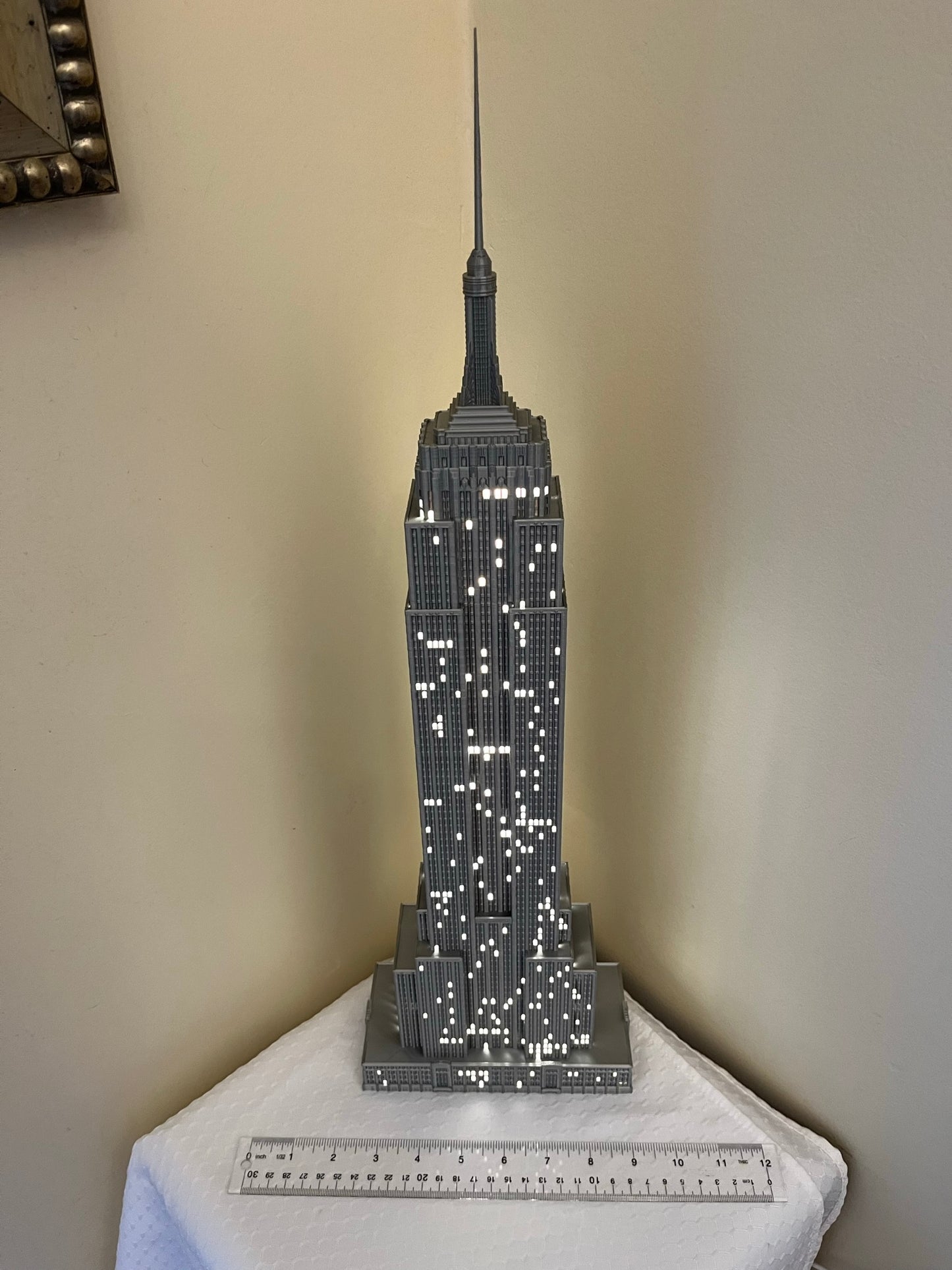 Empire State Building Light Up Model- 3D Printed (First Edition)