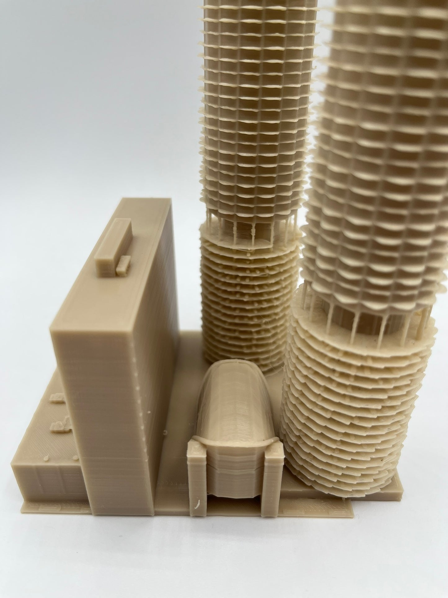 Marina City Model- 3D Printed
