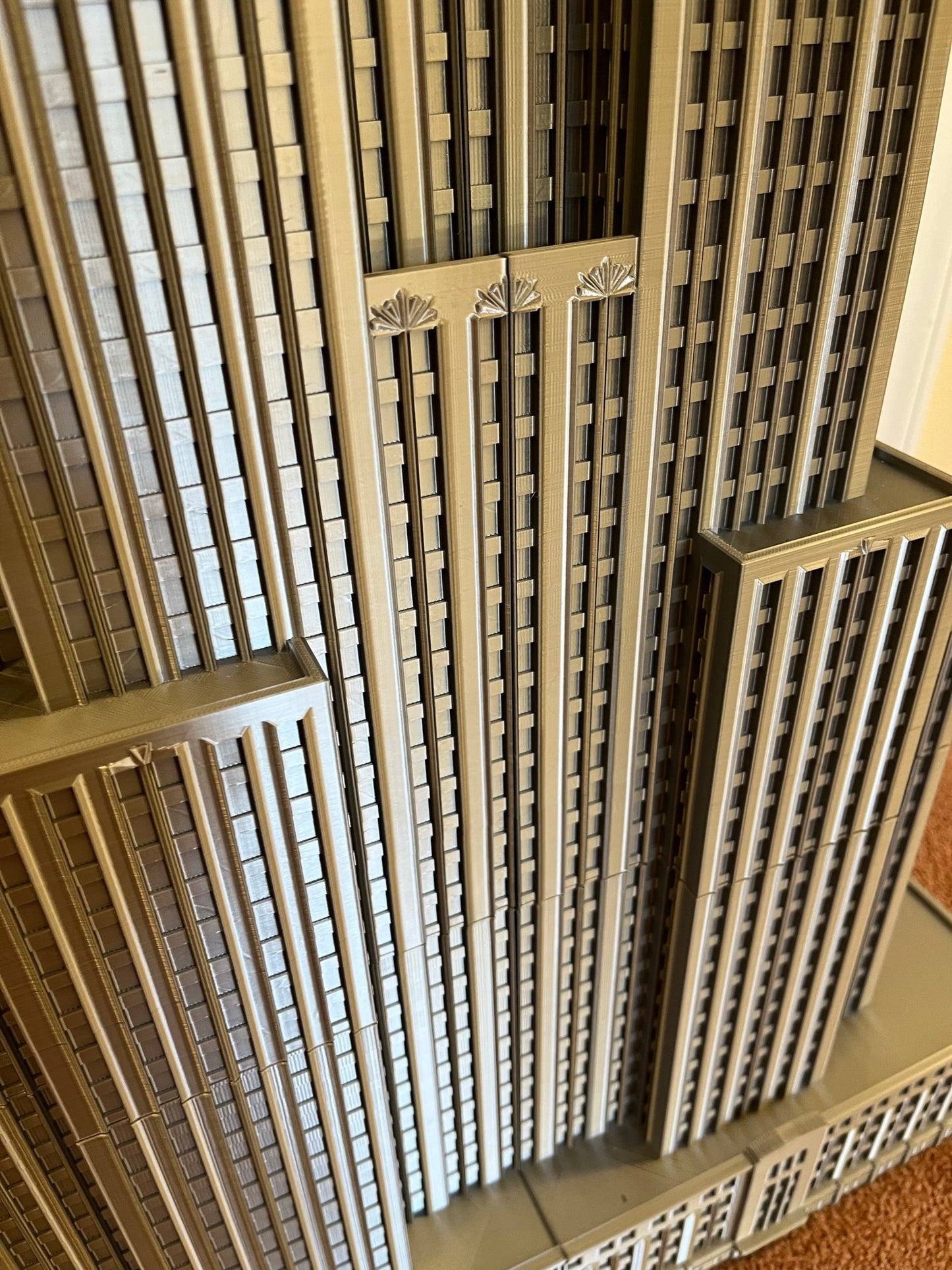 Extra Large Empire State Building Model- 3D Printed