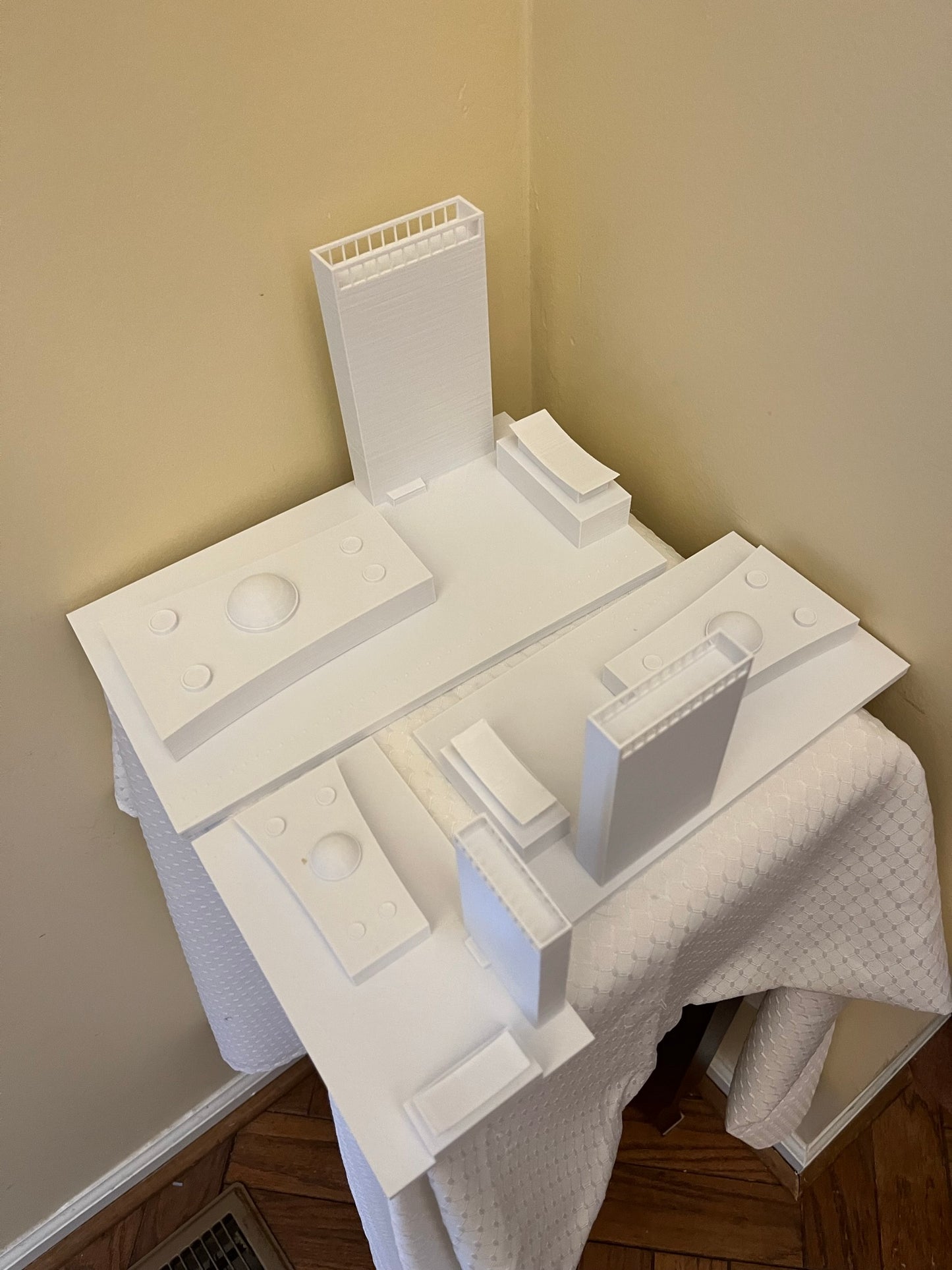 UN Headquarters Model- 3D Printed