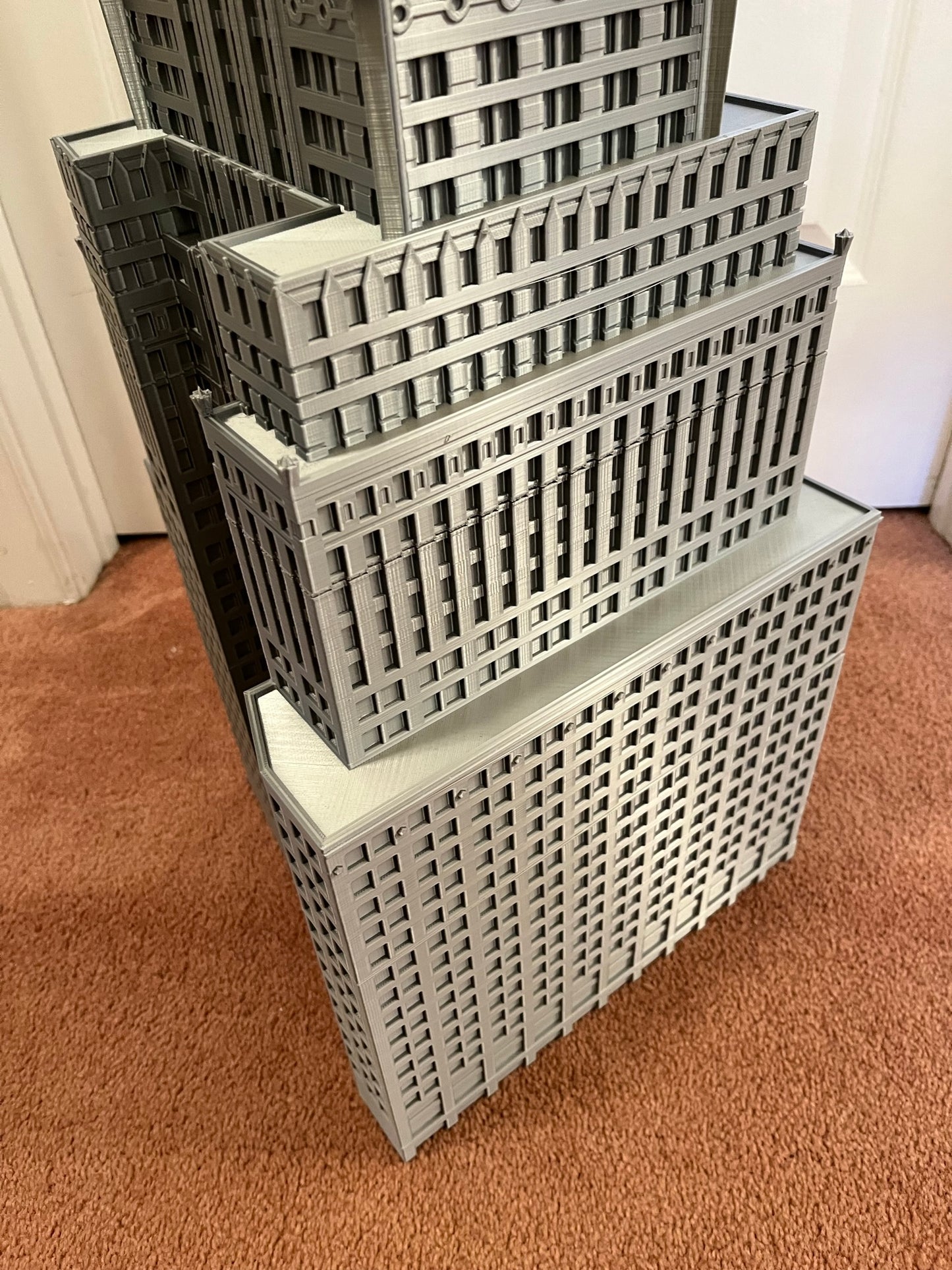Extra Large Chrysler Building Model- 3D Printed