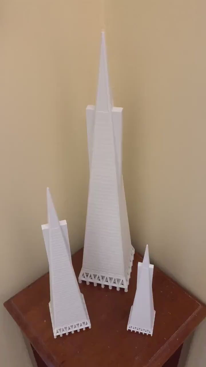 Transamerica Pyramid Model- 3D Printed