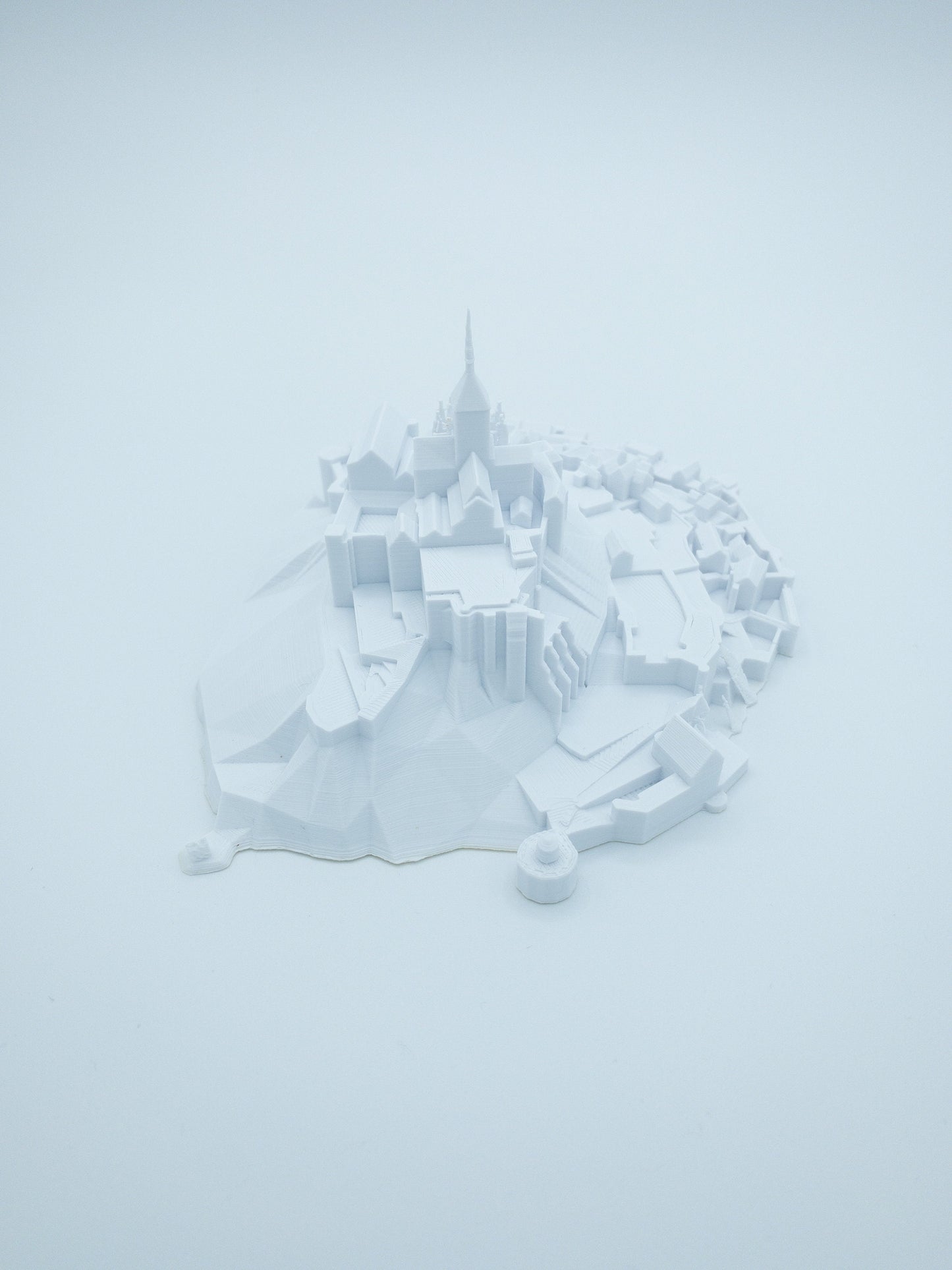 Mont-Saint Michel Model- 3D Printed