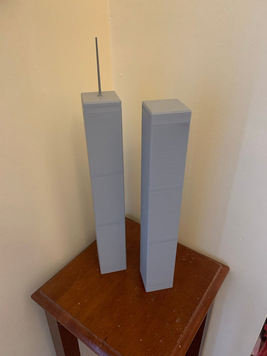 Twin Towers Model- 3D Printed