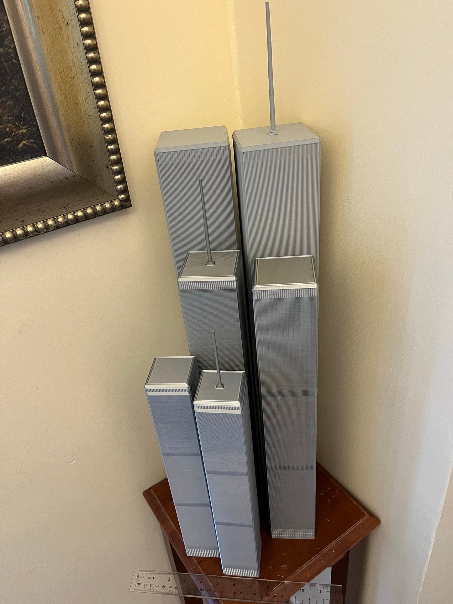Twin Towers Model- 3D Printed